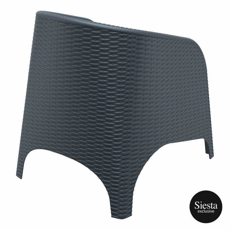 Aruba Armchair - Anthracite