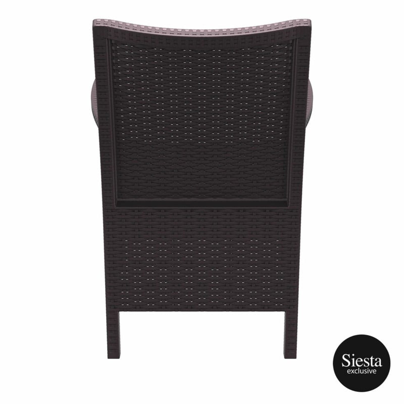 California Armchair - Chocolate