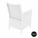 California Armchair - White
