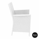 California Armchair - White