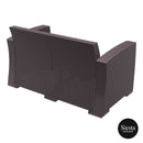 Monaco Lounge Sofa - Chocolate - No cushion