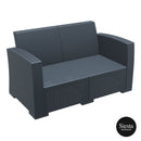 Monaco Lounge Sofa - Anthracite - No cushion