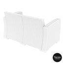 Monaco Lounge Sofa - White - No cushion