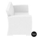 Monaco Lounge Sofa - White - No cushion