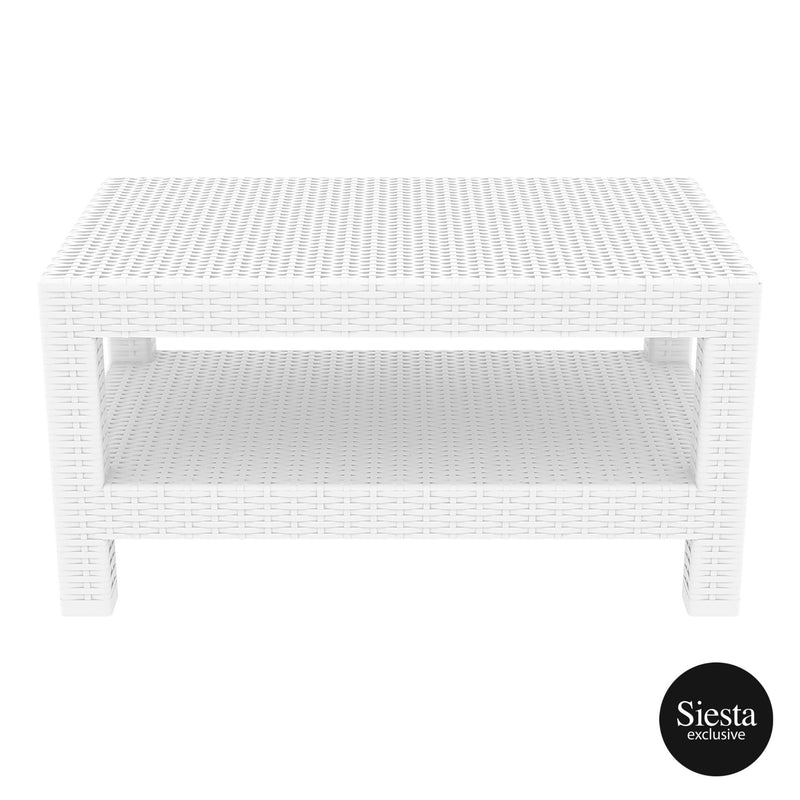 Monaco lounge Table - White