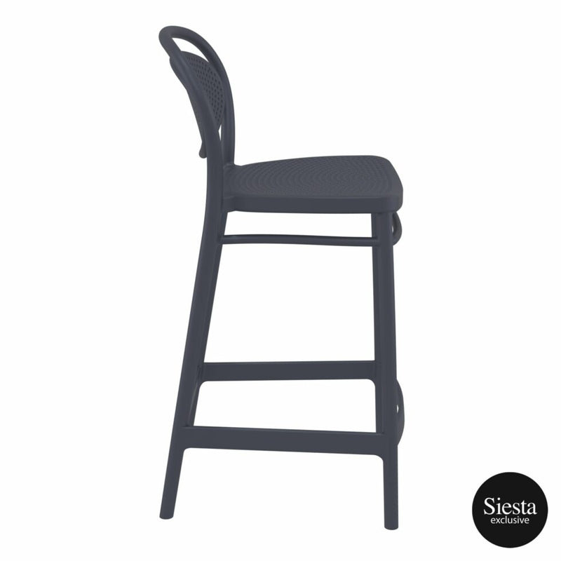 Marcel Barstool 65 - Anthracite