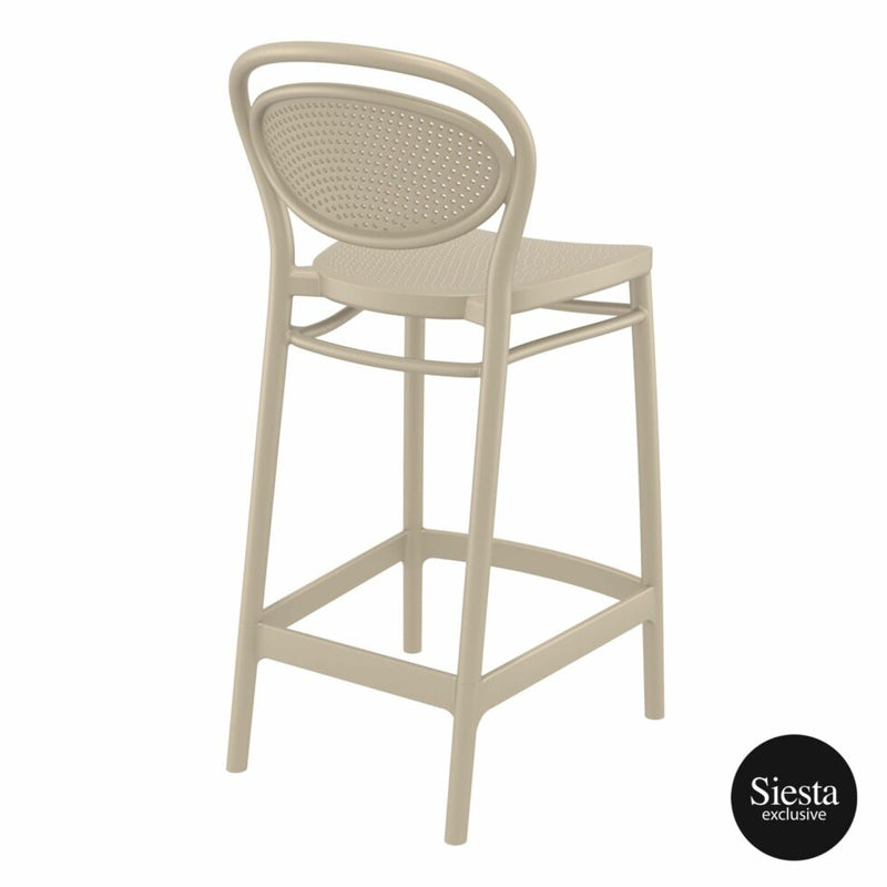 Marcel Barstool 65 - Taupe