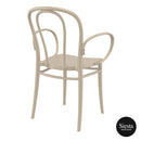 Victor XL Chair - Taupe