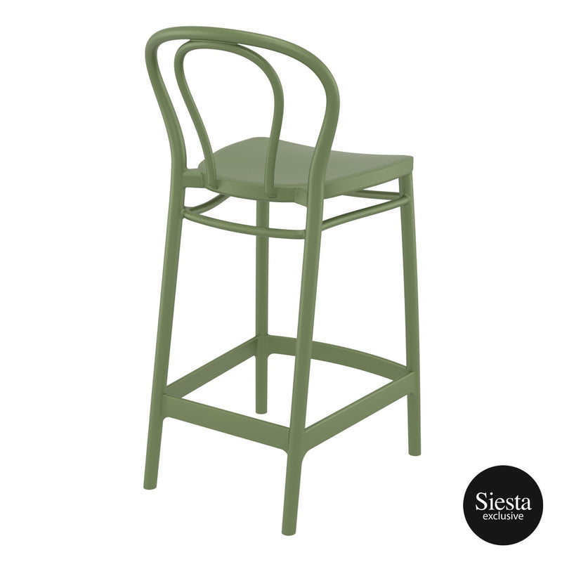 Victor Barstool 65 - Olive Green