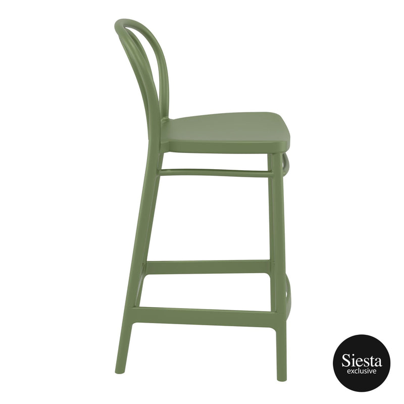 Victor Barstool 65 - Olive Green