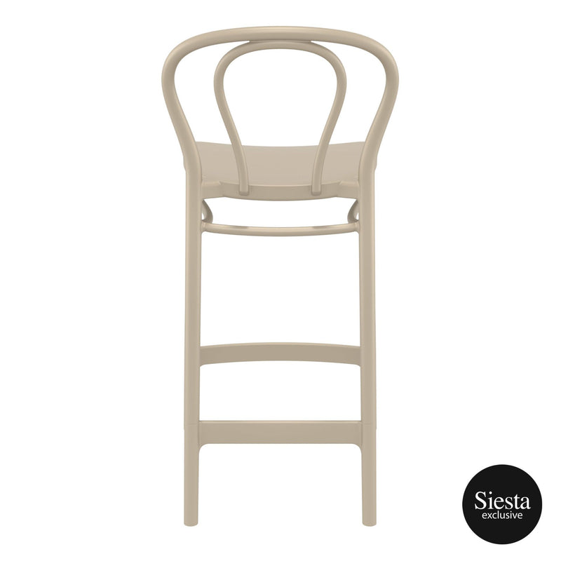 Victor Barstool 65 - Taupe