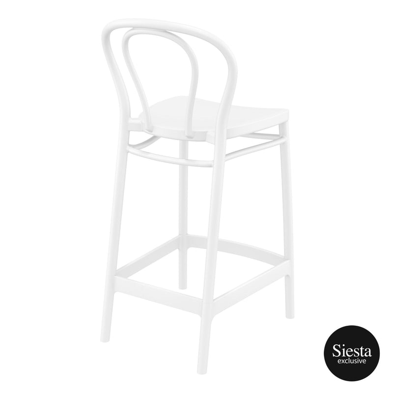 Victor Barstool 65 - White