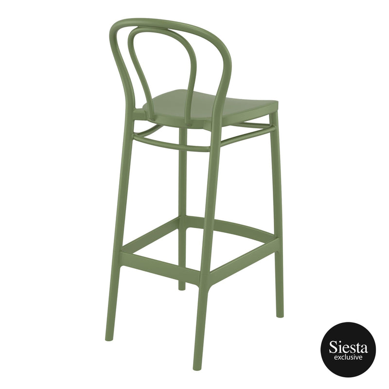 Victor Barstool 75 - Olive Green