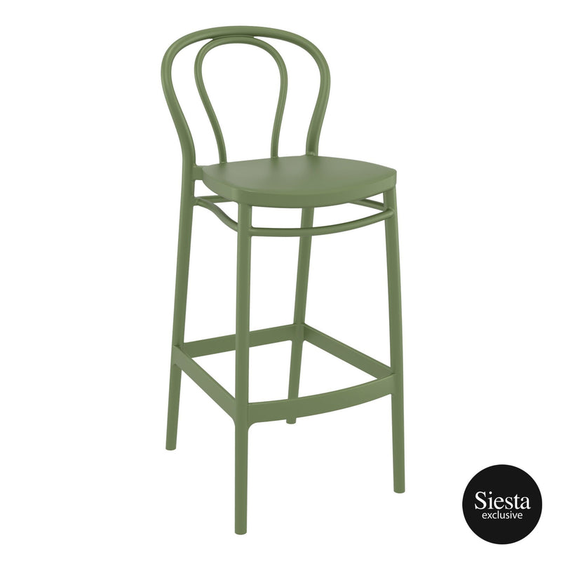 Victor Barstool 75 - Olive Green