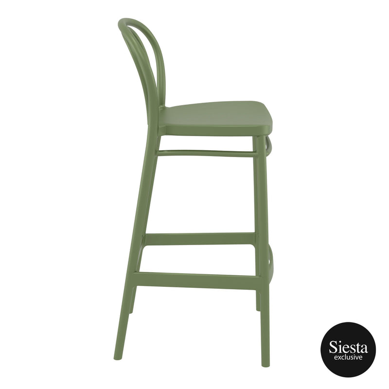 Victor Barstool 75 - Olive Green