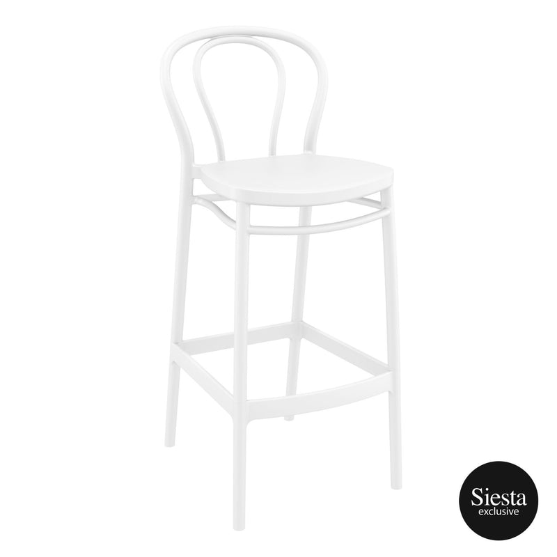 Victor Barstool 75 - White