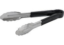 Tong - S/Steel - 230mm - Black Handle