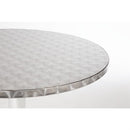 Bolero Round Table with Curved Edge Heavy Duty Base Dia - 60x72cm