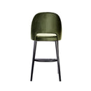 Semifreddo Stool - Black Legs/Avocado Velvet