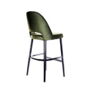 Semifreddo Stool - Black Legs/Avocado Velvet