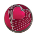 Cutter Set - Heart 6pce - 18/10 - 50-90mm