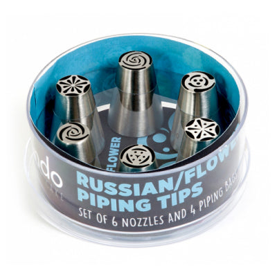 Mondo Russian/Flower Piping Nozzle Set