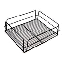 Glass Basket Black PVC 14x17" - High