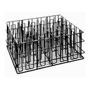 Glass Basket Black PVC 14x17" - 20 Comp