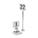 Table No's 1-25 Black on White