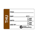 Label - Durable 49 x 75mm - Prep Thursday, r250