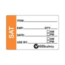 Label - Durable 49 x 75mm - Prep Saturday, r250