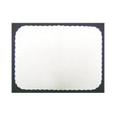 White Scallop Edge Tray Cover 355x482mm, p250