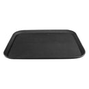 Tray - Rubber Non-Slip Rect - Black - 400x550mm