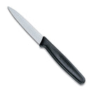 Paring Knife Serrated Pointed Tip 8cm Black