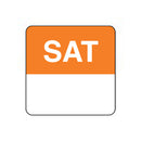 Label - Removable - 24mm Square - Saturday, r1000
