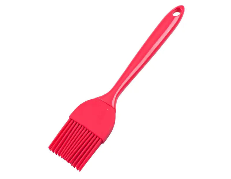 Pastry Brush, Silicone- Red  - 19cm