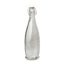 Glass Water Bottle 1L - Modern