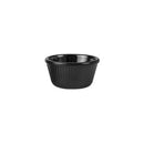 Melamine - Ramekin Fluted - 120ml - Black