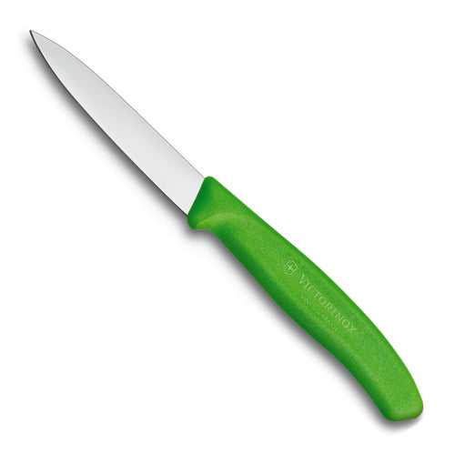 Paring Knife Pointed Tip 8cm Green
