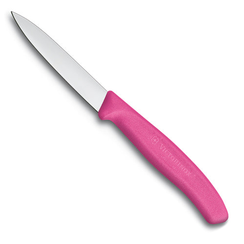 Paring Knife Pointed Tip 10cm Pink