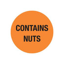 Label - Food Advisory - Contains Nuts