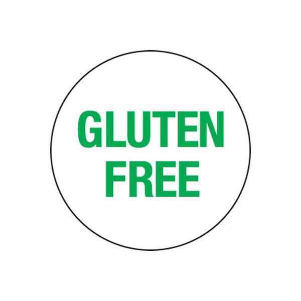 Label - Food Advisory - Gluten Free