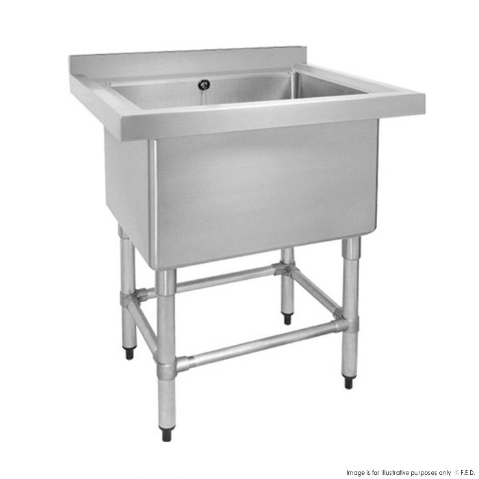 Deep Pot Single Sink 770x600x900mm