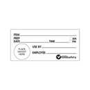 Label - Durable - Shelf Life - 102*47mm