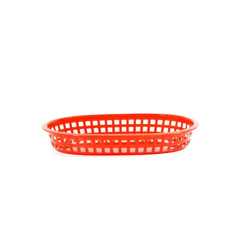 Bread Basket - Rect Polyprop - Red - 270*180mm