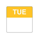 Labels - Removable - 40mm Square - Tues, roll 500