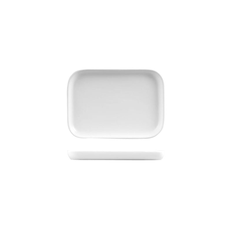 Bevande Rect Tray 180x130x20mm, Bianco c4