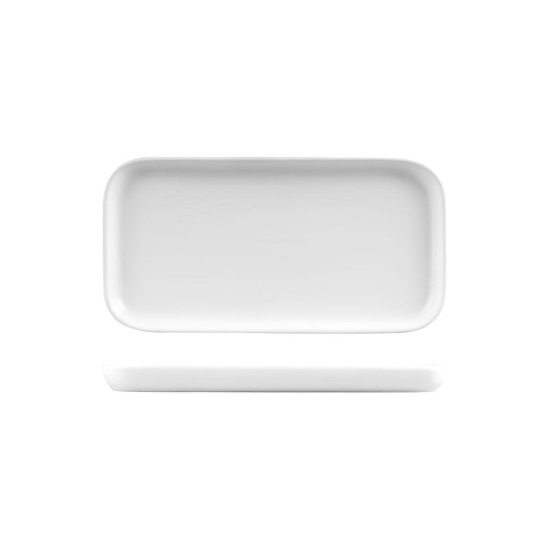 Bevande Rect Tray 250x130x20mm, Bianco c4