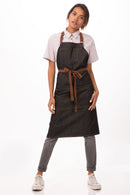 Apron - Black - Bib - Memphis