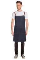 Apron - Indigo - Bib - Crossover - Memphis